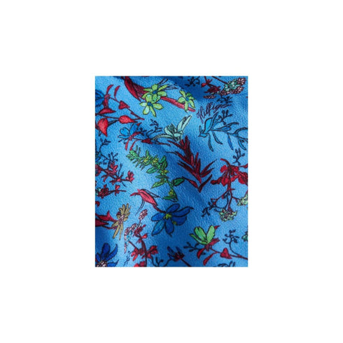Blusa Donna con fantasia a fiori multicolor Azzurro TOMMY HILFIGER- Francavilla Moda